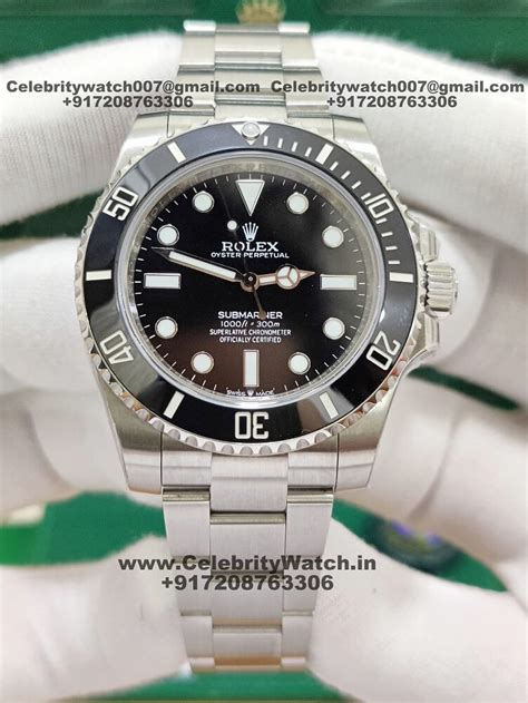 rolex submariner non date replica|rolex submariner original.